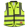 Milwaukee 48-73-5082 High Visibility Yellow Performance Safety Vest - L/XL (CSA)