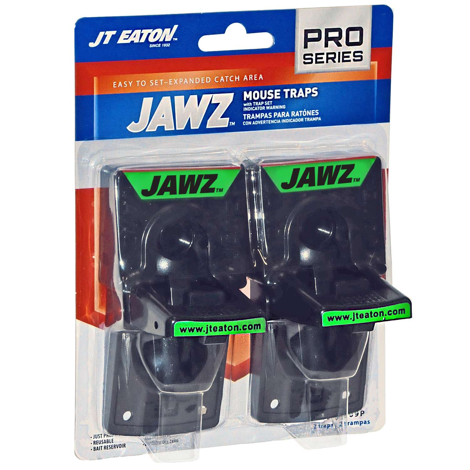 JT Eaton JAWZ Pro Series Small Snap Trap For Mice 2 pk - Ace Hardware
