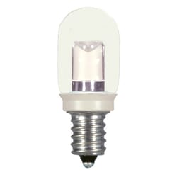 Satco T5 Warm White 2.06 in. E12 (Candelabra) T6 LED Bulb 10 Watt Equivalence 1 pk