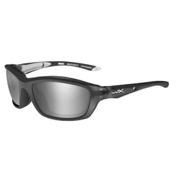 Wiley X Anti-Fog Polarized Brick Safety Sunglasses Silver Lens Black Frame 1 pc