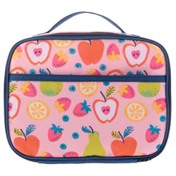 Stephen Joseph Junior Pink Fruit Lunchbox 8 in. H X 10 in. W