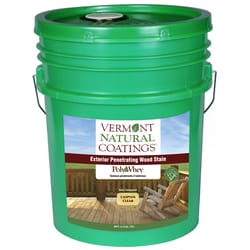 Vermont Natural Coatings PolyWhey Semi-Transparent Matte Caspian Clear Water-Based Penetrating Water