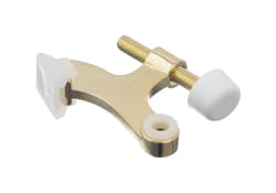 Ace Metal Bright Gold Hinge Pin Door Stop Mounts to door 0 in.