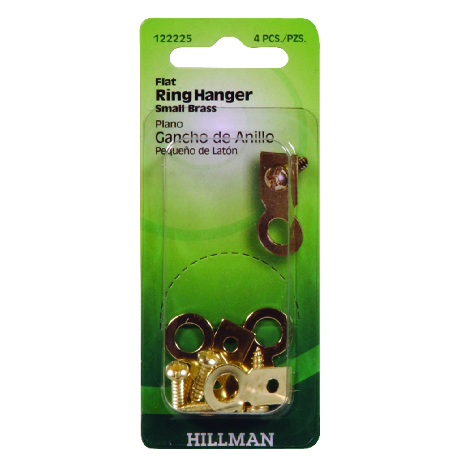 Hillman 30lb Large D-ring Hangers (4 Pack) in the Picture Hangers