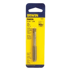 Irwin Hanson High Carbon Steel Metric Plug Tap 9 - 1.00 mm 1 pc