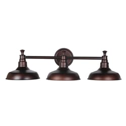 Design House Kimball Textured Bronze 3 lights Vanity Light Surface