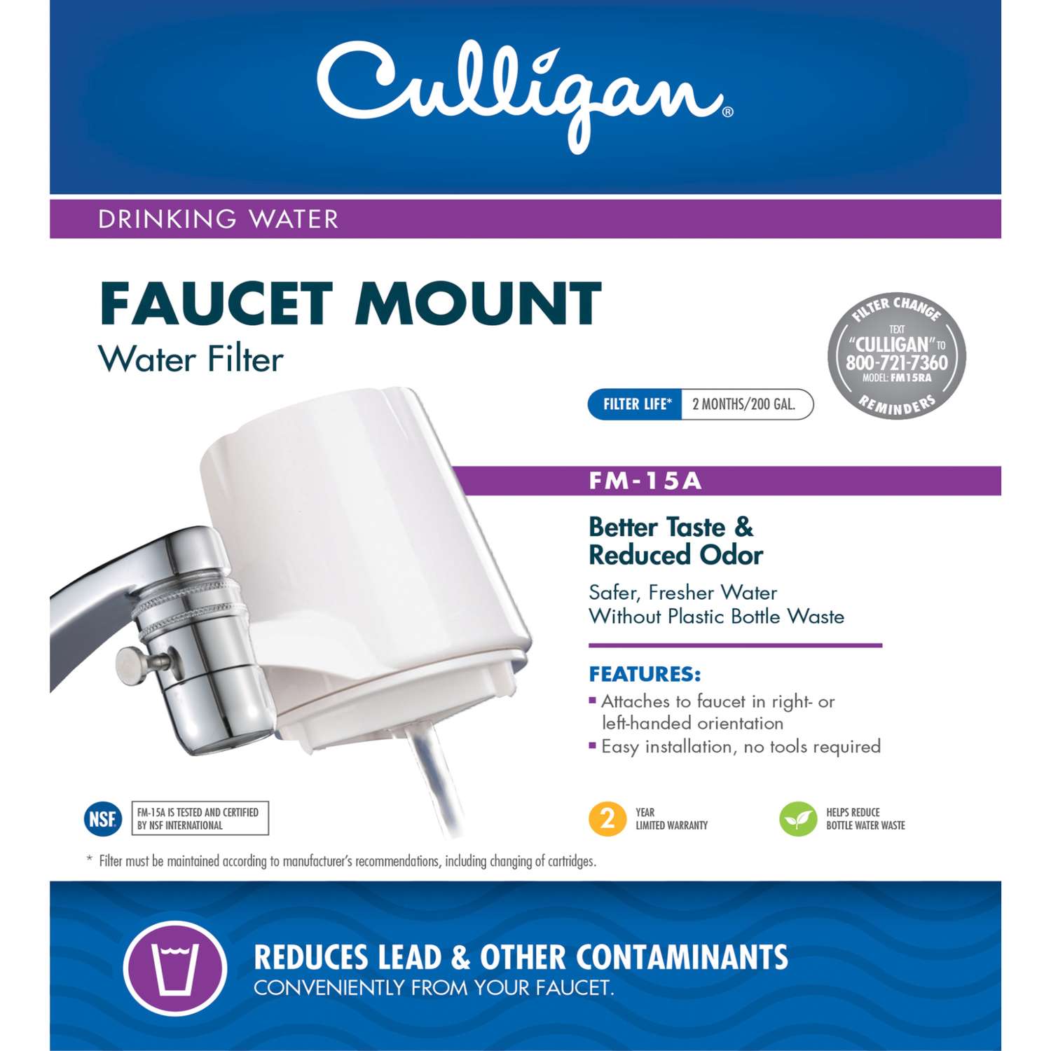 Culligan Faucet Mount Water Filtration System For Culligan Ace Hardware
