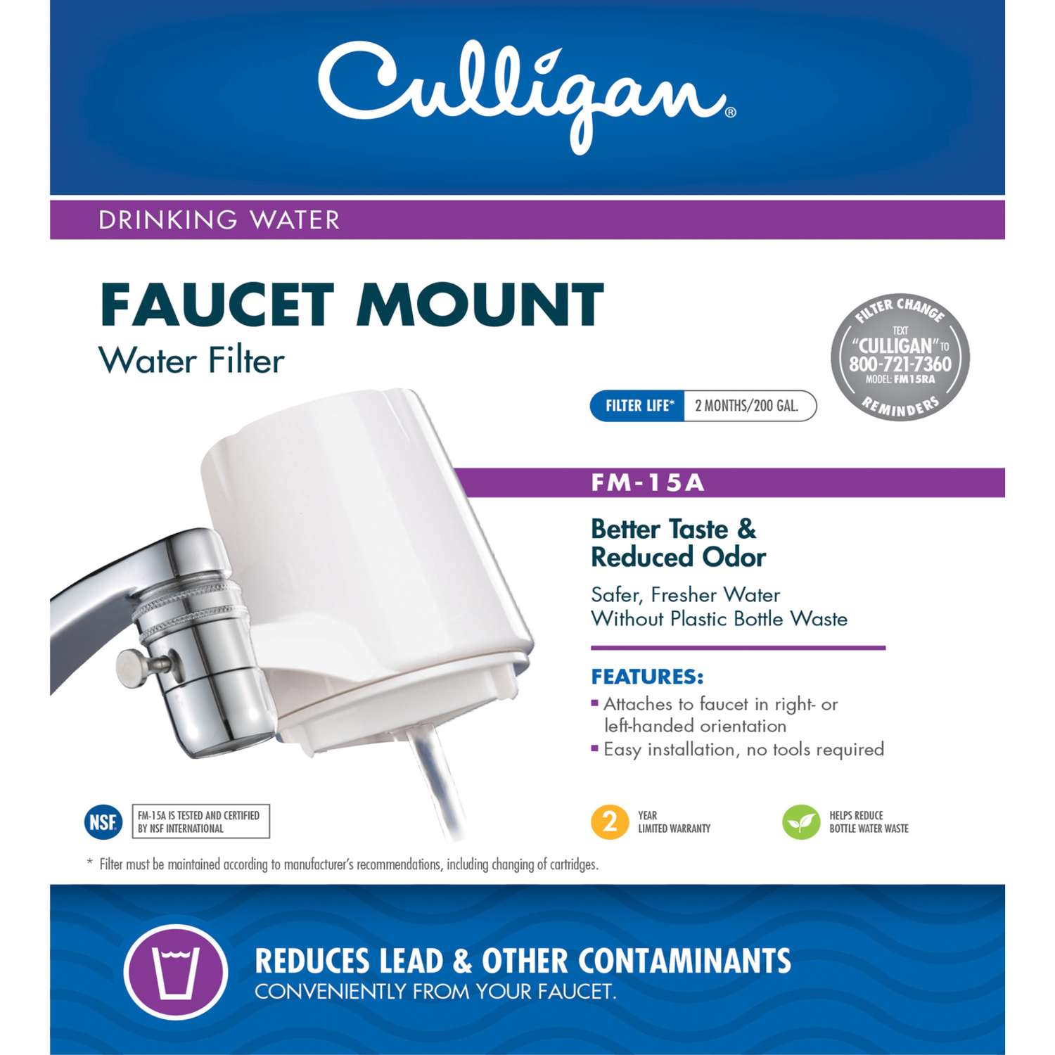 Culligan Faucet Mount Water Filtration System For Culligan - Ace Hardware