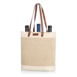 Picnic Time Pinot Beige Wine Bag