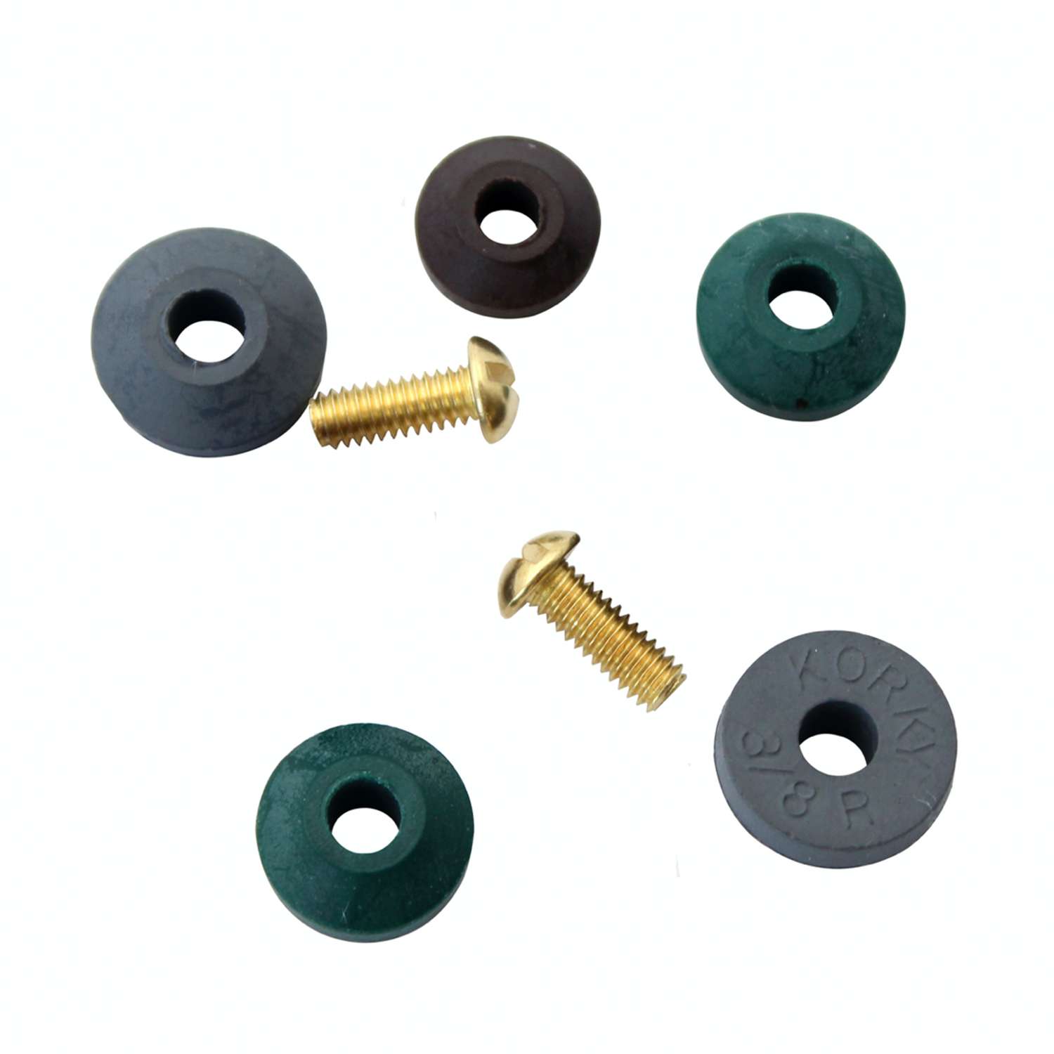 Ace .1 in. D Rubber Beveled Faucet Washer Assortment 9 pk Ace Hardware