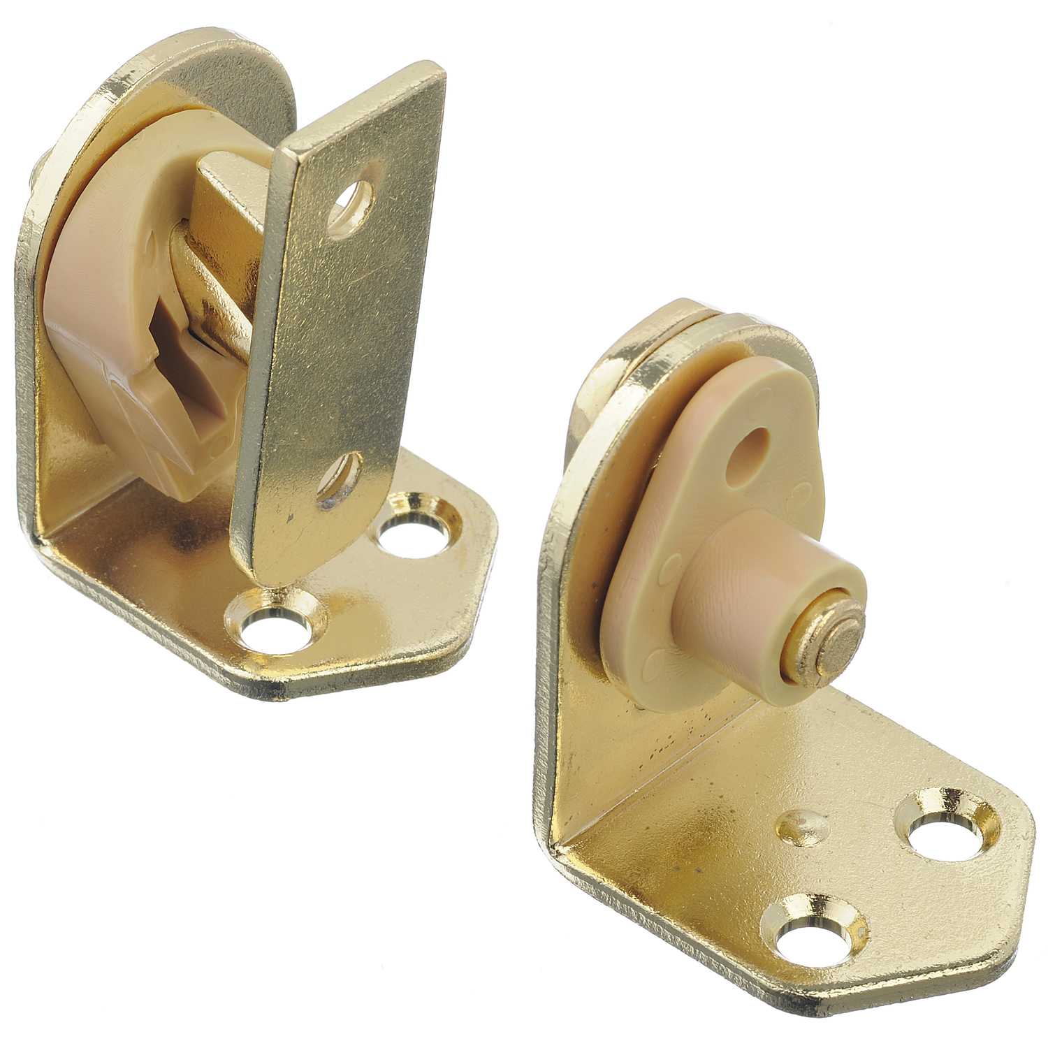 Ace 13/4 in. L Bright Brass Cafe Door Hinge 2 pk Ace Hardware