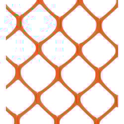 Tenax Sentry Secura 6 ft. H X 100 ft. L Polyethylene Safety Fence Orange