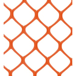 Tenax Sentry Secura 6 ft. H X 100 ft. L Polyethylene Safety Fence Orange