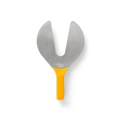 Chef'n Peachster Silver/Yellow Plastic/Stainless Steel Peach Pitter