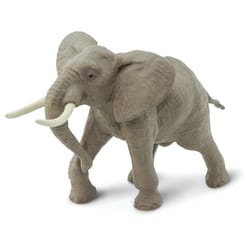 Safari Ltd. Wild Safari African Bull Elephant Toy Gray