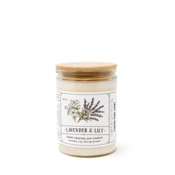 Finding Home Farms White Lavender & Lily Scent Candle 11 oz
