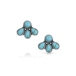 Montana Silversmiths Women's Nature's Wonder Turquoise Earrings Water Resistant