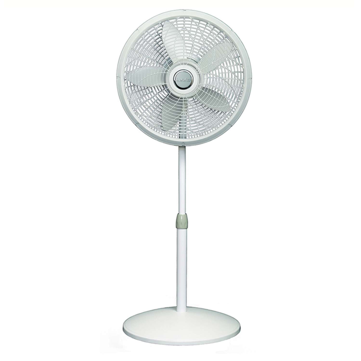 Lasko Blue Plug 541/2 in. H X 18 in. D 3 speed Oscillating Pedestal Fan Ace Hardware
