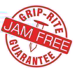 Grip-Rite 2-3/8 in. L X 12 Ga. Angled Strip Bright Framing Nails 30 deg 1000 pk