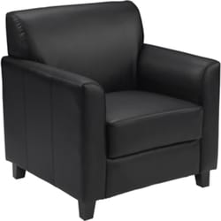 Flash Furniture Black Contemporary Reception Chair