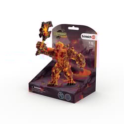 Schleich Eldrador Lava Golem w/Weapon Toy Multicolored