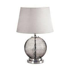 Gallery of Light Crackle Glass 19.25 in. Table Lamp