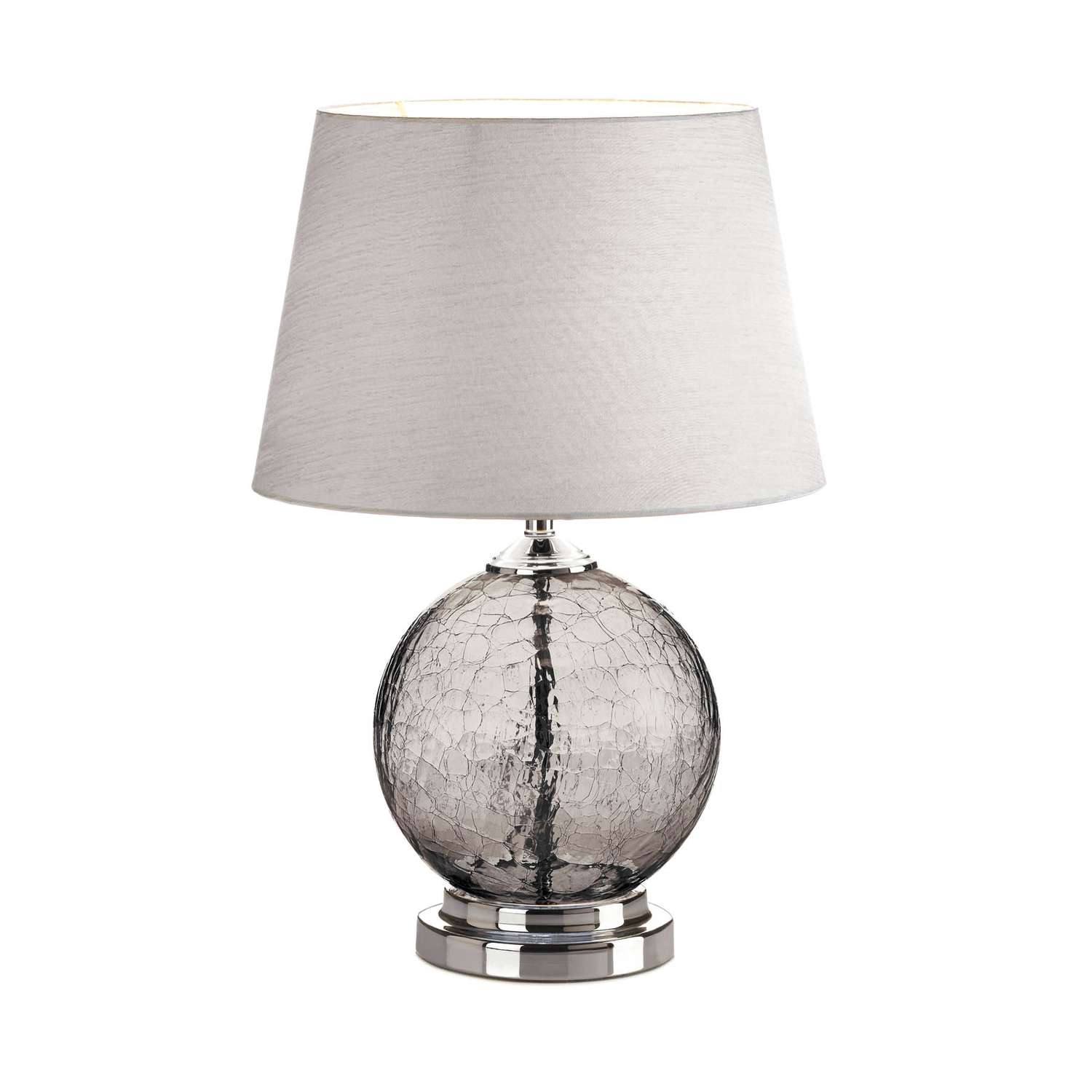 Gallery of Light Crackle Glass 19.25 in. Table Lamp Ace Hardware