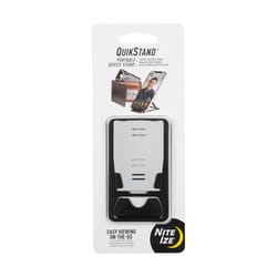 Nite Ize QuickStand Black/Silver Phone Stand For All Mobile Devices