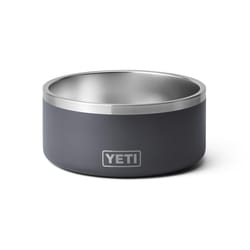 YETI Boomer Charcoal Stainless Steel 8 cups Pet Bowl For Dogs