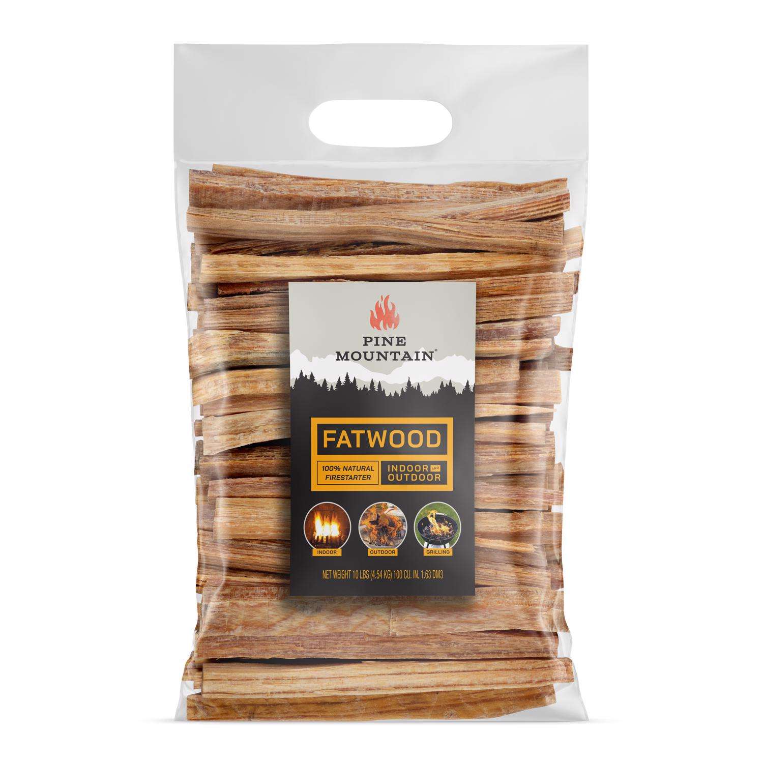 Pine Mountain Starter Stikk Wood Fatwood Starter 30 min 10 lb - Ace Hardware