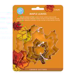 R&M International Silver Steel Cookie Cutter Set