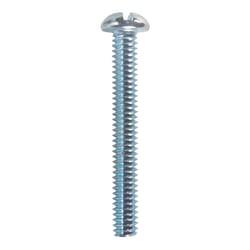 HILLMAN No. 1/4-20 Ga. X 2 in. L Combination Round Head Zinc-Plated Steel Machine Screws 100 pk