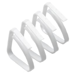 Chef Craft White Plastic Clamp