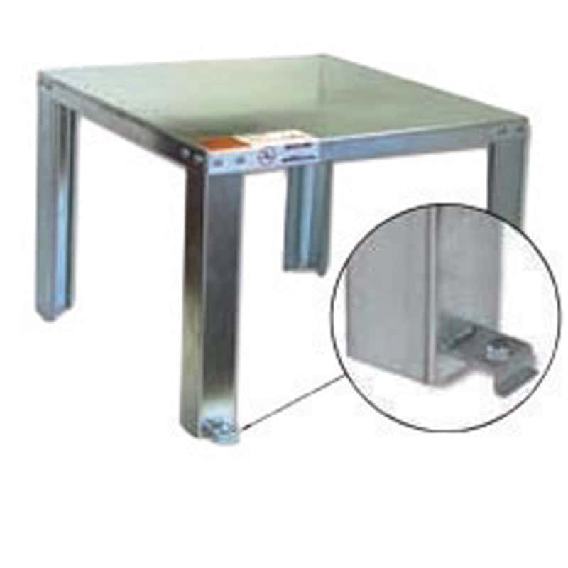 SharkBite QuickStand Metal Electric or Gas Water Heater Stand 16 in. H X  21-1/2 in. L X 21-1/2 in. W - Ace Hardware
