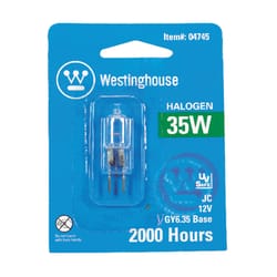 Westinghouse 35 W JC Decorative Halogen Bulb 600 lm Warm White 1 pk