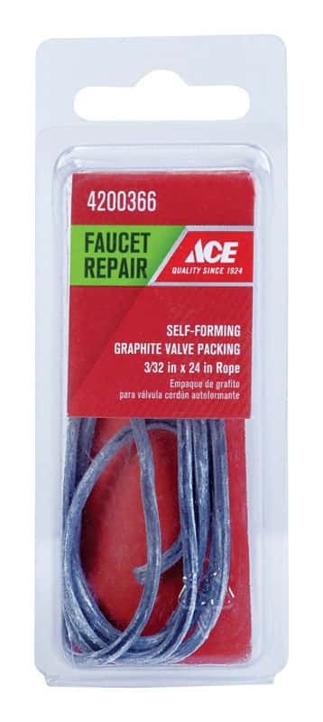 Graphite Valve Stem Packing Carded Use To Repair Faucets And Other Small Valves 