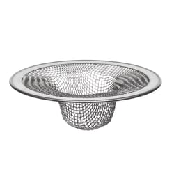 Danco 4-1/2 in. D Stainless Steel Nickel Mesh Strainer Silver