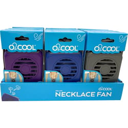 O2Cool Deluxe Necklace 6.69 in. H X 2.5 in. D 1 speed Personal Fan