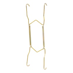 HILLMAN Brass-Plated Gold All Purpose Hanger 30 lb 1 pk