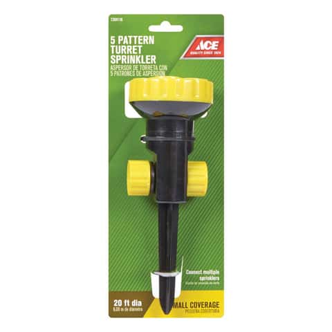 Ace Plastic Spike Base Turret Sprinkler 314 sq ft