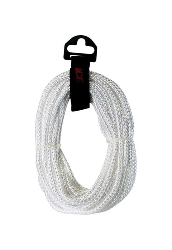 Wellington 3/8-Inch x 50-Ft. Silvery White Nylon Rope