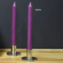 Kiri Tapers Plum Unscented Scent Taper Candle