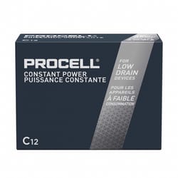 Procell Professional Batteries Procell Constant C Alkaline Batteries 12 pk Boxed