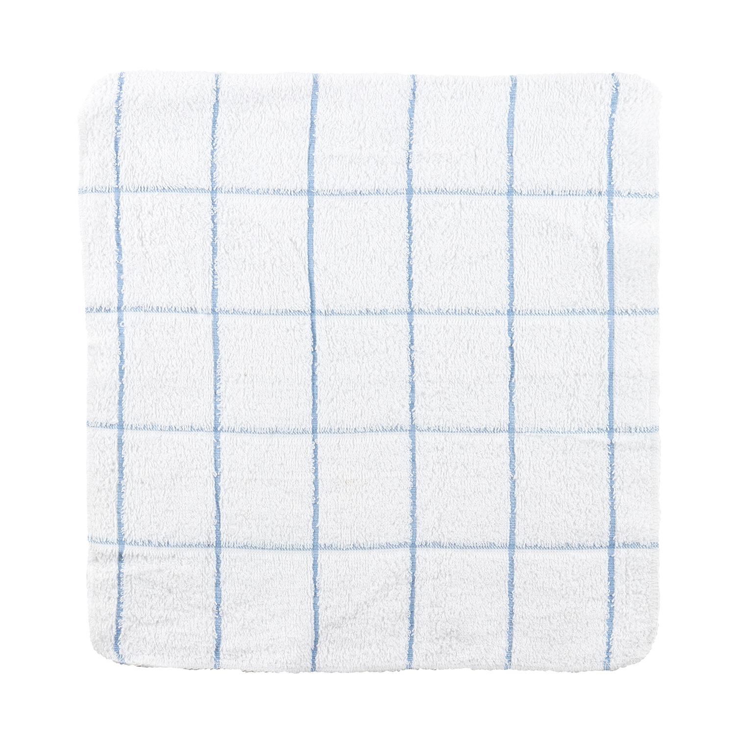 Monarch Brands Blue/White Cotton/Terry Checkerboard Dish Towel 12 pk Sansujyuku sansujyuku.com