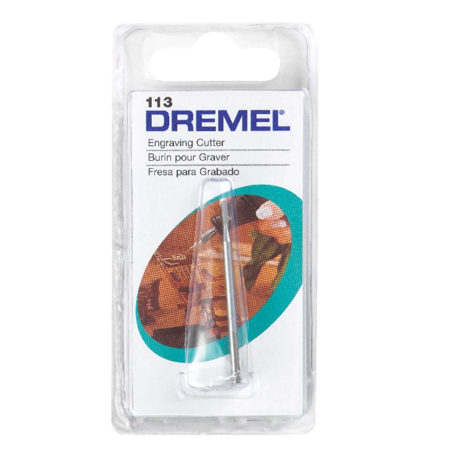 Dremel 1/8 in. Dia. High Speed Steel Engraving Cutter 1 pk Ace Hardware