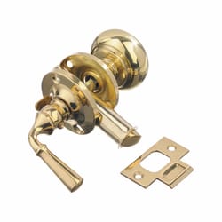 Ace Bright Brass Brass Screen Storm Door Latch 1 pk