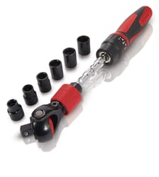 Craftsman 3/8 in. drive Metric 6 Point Socket Wrench Set 7 pc