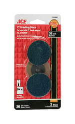 Ace 2 in. Aluminum Oxide Twist and Lock Grinding Disc 36 Grit Coarse 3 pk