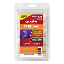 Wooster Jumbo Koter Mohair Blend 4.5 in. W X 1/4 in. Mini Paint Roller Cover 10 pk