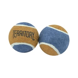 Territory Multicolored Rubber Ball Dog Toy 24